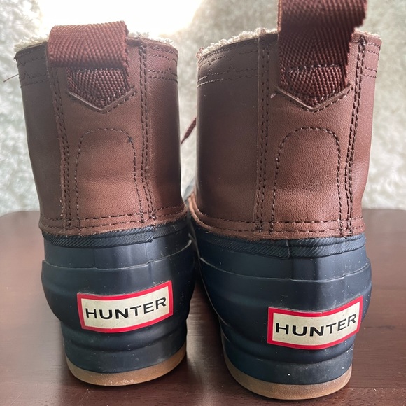 😍SOLD😍Hunter Winter Boots with Shearling - Picture 5 of 7